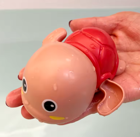 Baby Bath Toys Kids Swimming Clockwork Dolls Play Water Fun Bathing Cute Funny Children Bathroom Shower Bathtub Animals Toy