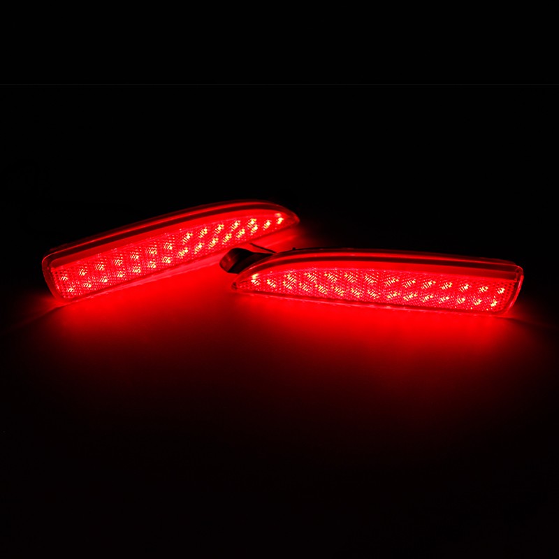 LED flashing rear bumper light