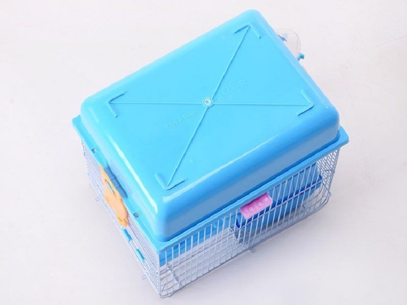 Hamster Mouse Cage Castle Pink