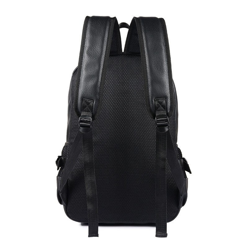 Male leather backpack