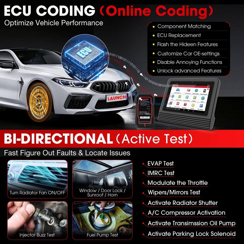 Automotive Testing Instrument Automobile Malfunction Diagnosis Instrument Decoder