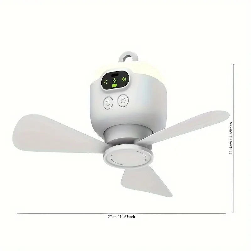8000mAh Rechargeable Camping Fan