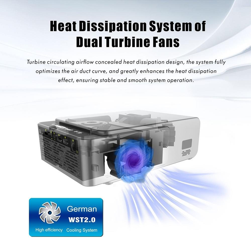 T6 HD Portable Smart WIFI LED Projector Full HD Home Cinema 1080P