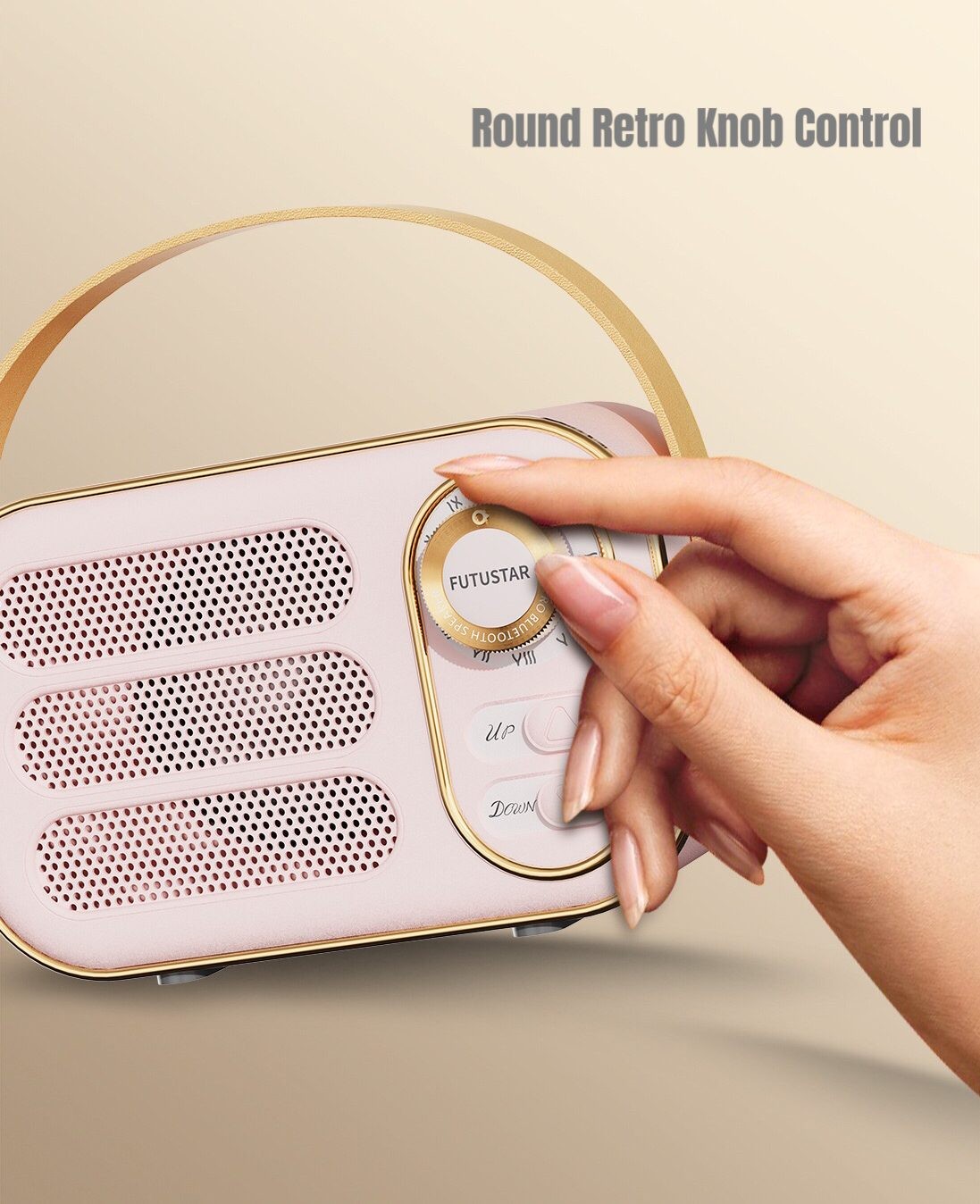 Bluetooth Speakers - Retro Radio Designs- Rechargeable - FM Radio