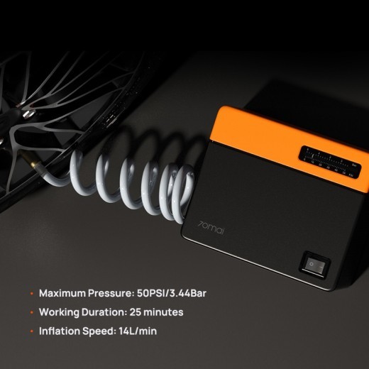 Fashionable 70 Mai Car Tire Portable Tire Refilling Car With Air Pump