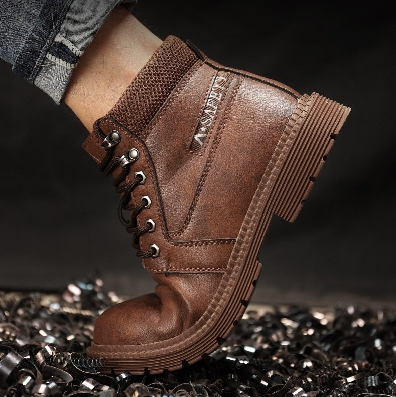 Steel Toe Cap Work Shoes Safety Industrial Puncture Proof Construction 9-14