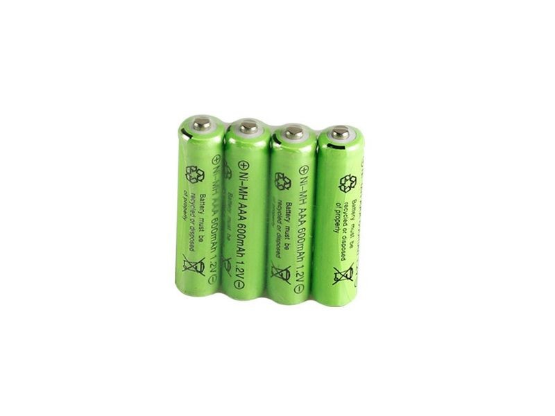 1.2V AAA Rechargeable Battery 600mAh Rechargeable Ni-MH Batteries