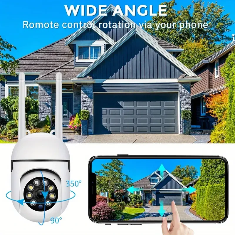 Outdoor Wireless IP Surveillance Camera - 1080P WiFi Security Monitor