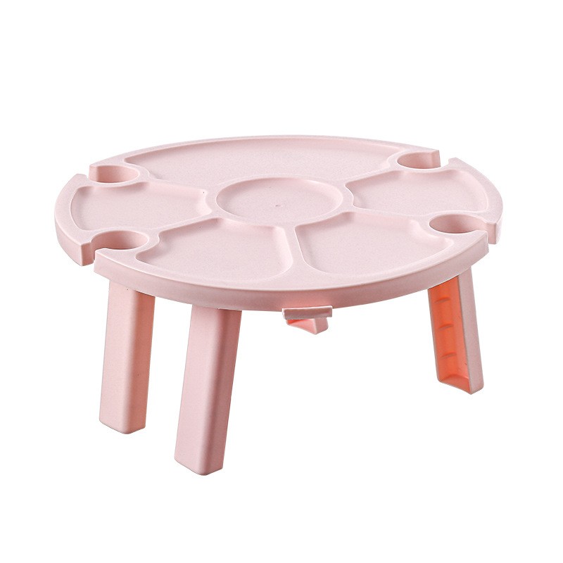 Outdoor Beach Portable Plastic Folding Wine Table