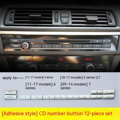 Automotive Interior Air Conditioning Button Panel Air Volume Button