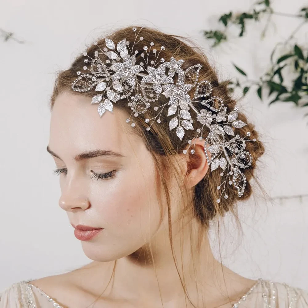 Handmade environmentally friendly alloy hair accessories