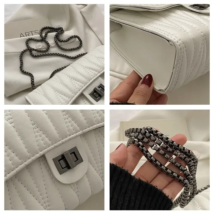 Beautiful Retro Textured Diamond Small Bag Women