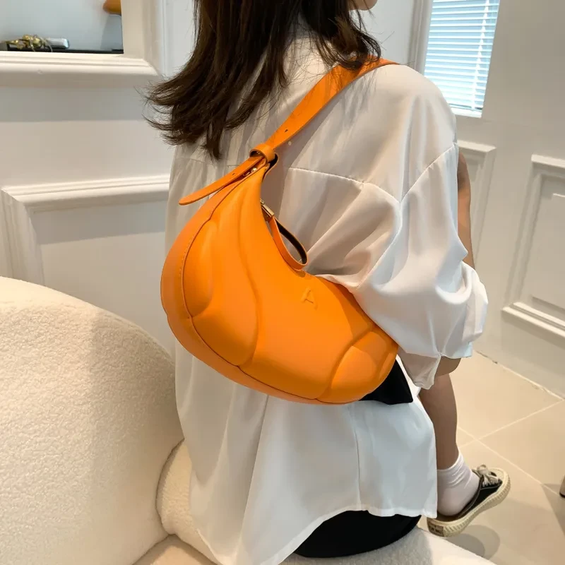 Fashion Simple Shoulder Bag Casual Trend Underarm Bag