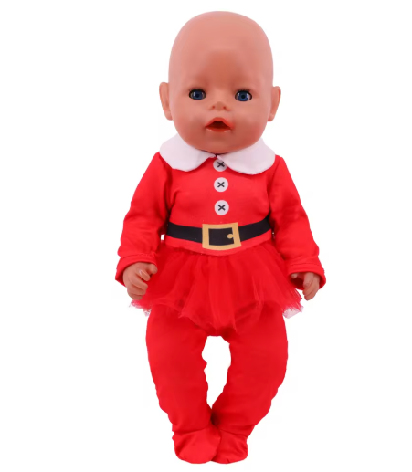 Wholesale Christmas Doll Clothes 45cm Us Women's Kids Doll Clothes Fashionable Clothing For Children Dolls