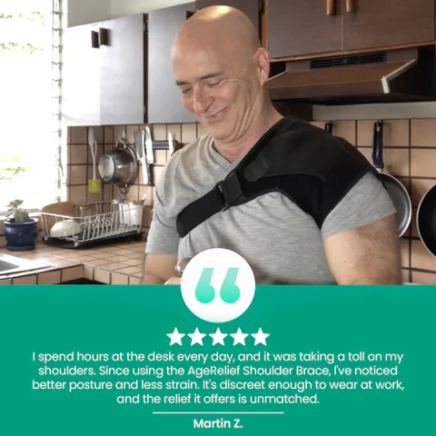 AgeRelief Orthopedic Compression Shoulder Brace