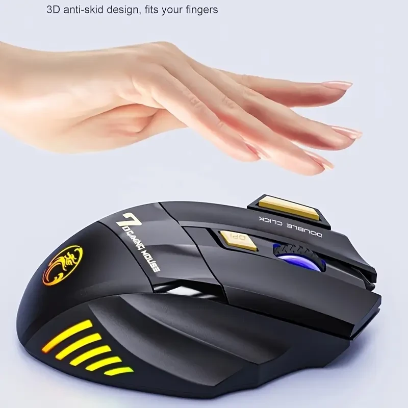 Rechargeable Wireless Gaming Mouse