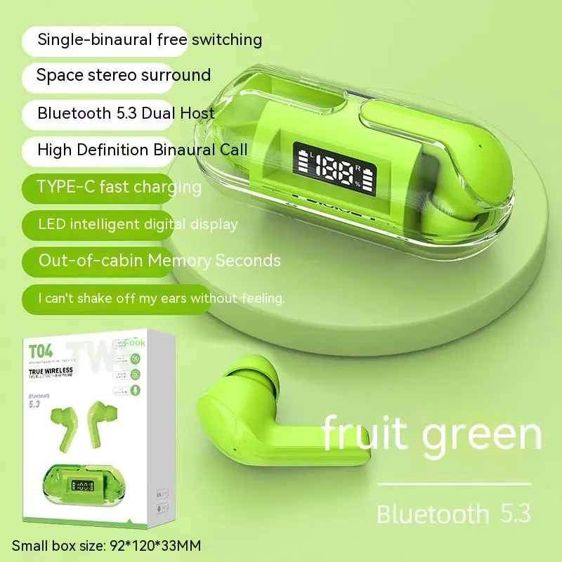 Wireless Digital Display Bluetooth Headset