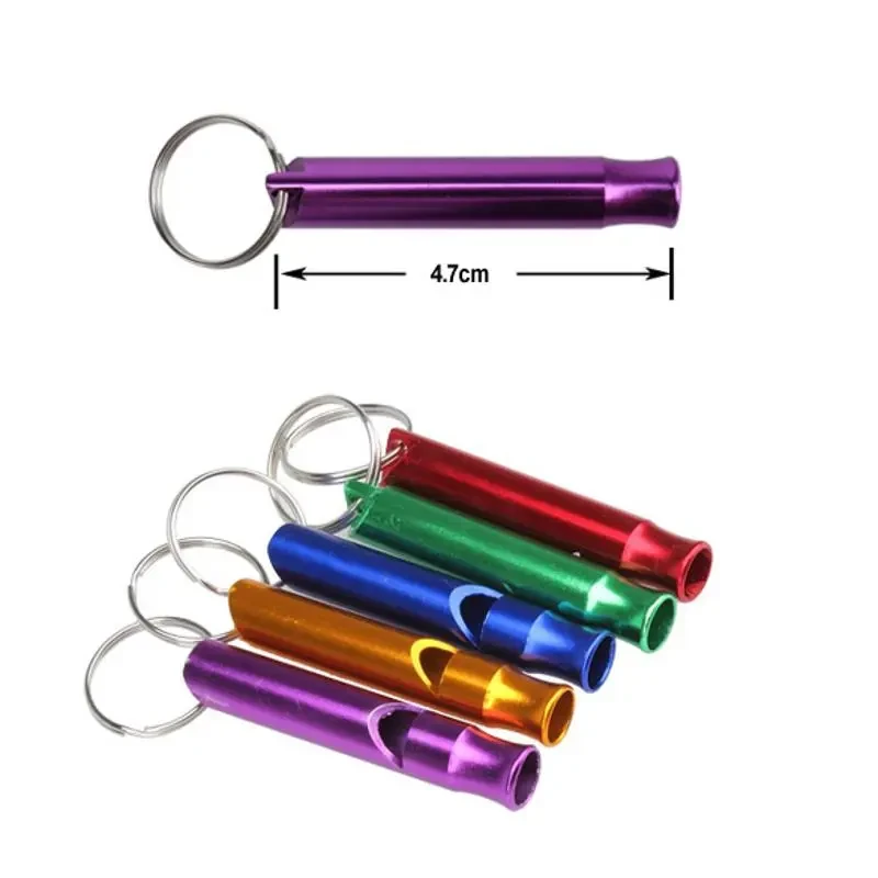 Aluminum survival whistle