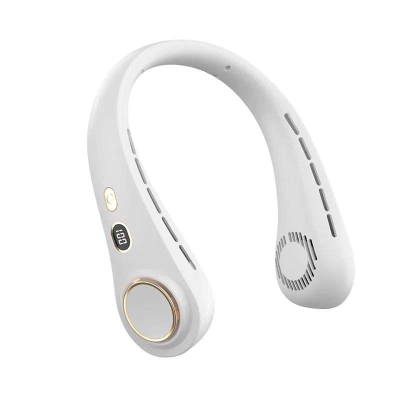 Outdoor Portable Digital Display Halter Fan