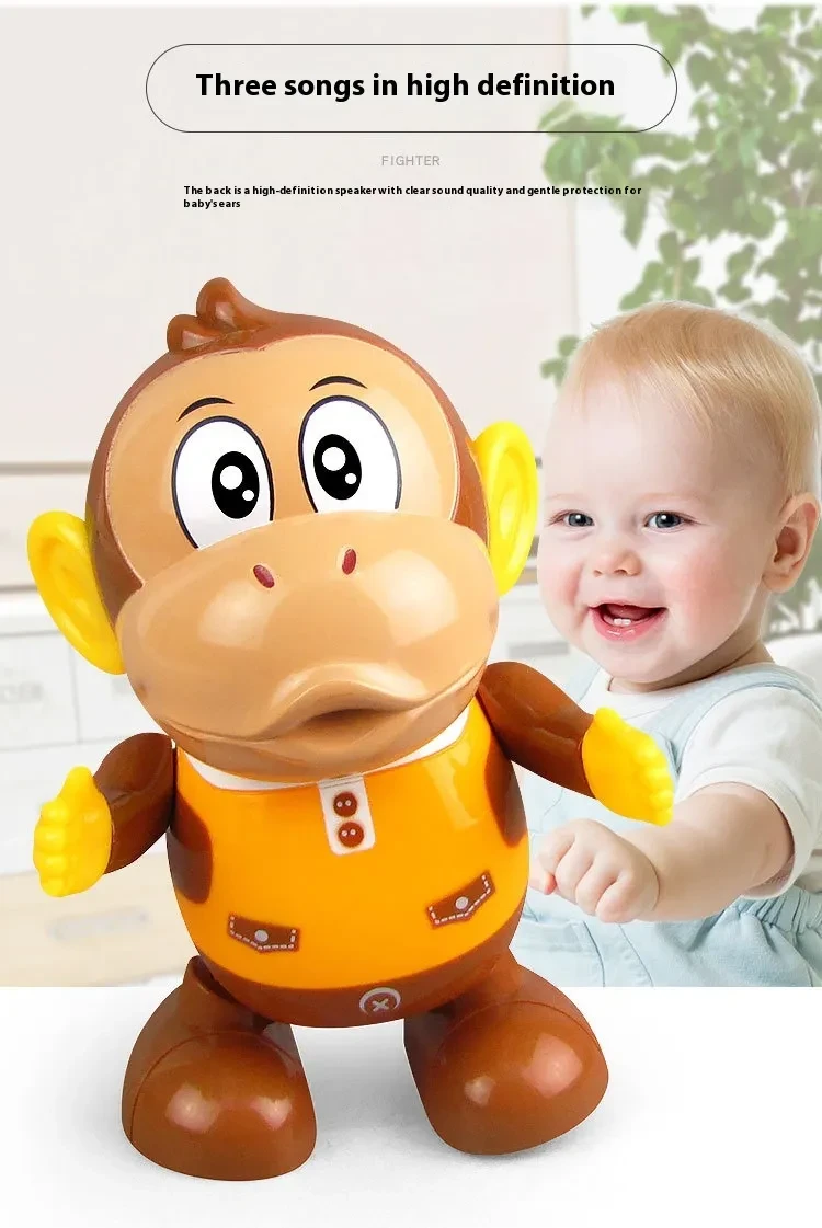 Electric Music Light Dancing Monkey Toy