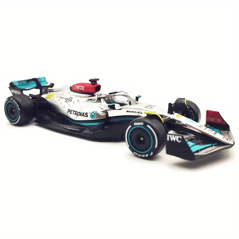 Burago 1:43 2022 Mercedes-AMG Benz F1 Team W13 44# And 63# Alloy Formula One Race Car Model Collection Gifts Christmas Halloween Gift