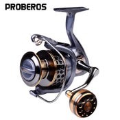 DR7000 Metal Spinning Fishing Reel Left/Right Retrieve 5.2:1 12 Ball Bearings