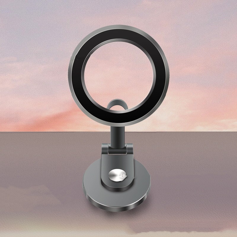 Magnetic Car Phone Holder Alloy Rotation