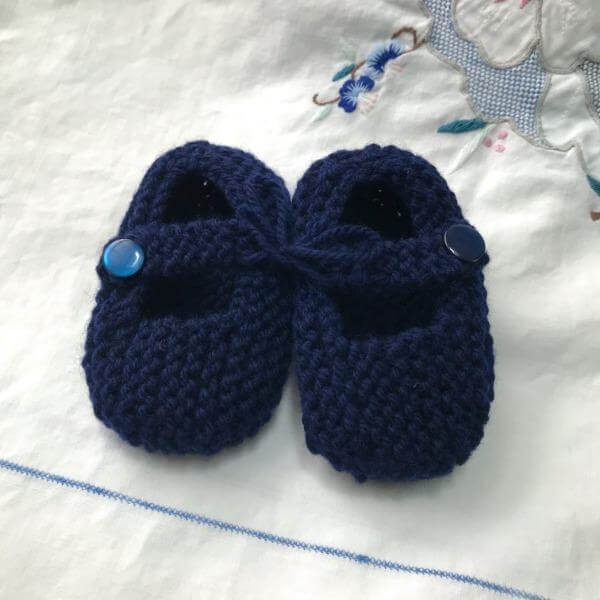 Baby Hand Knitted booties  | Handmade