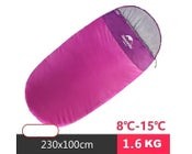 SINGLE Camping Sleeping Bag PINK