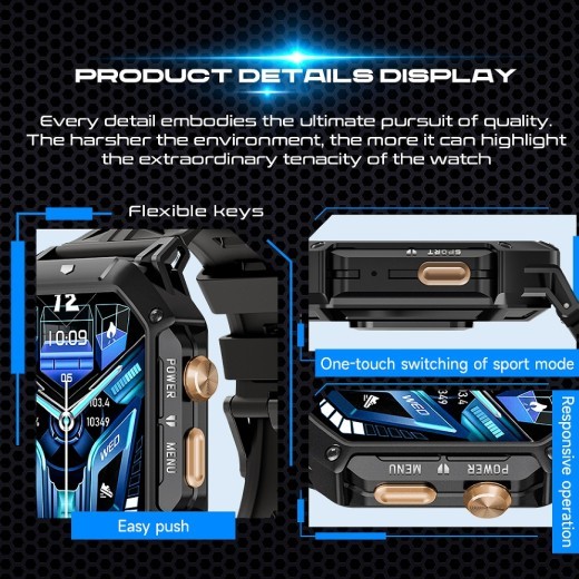 OUKITEL BT80 Sports Watch