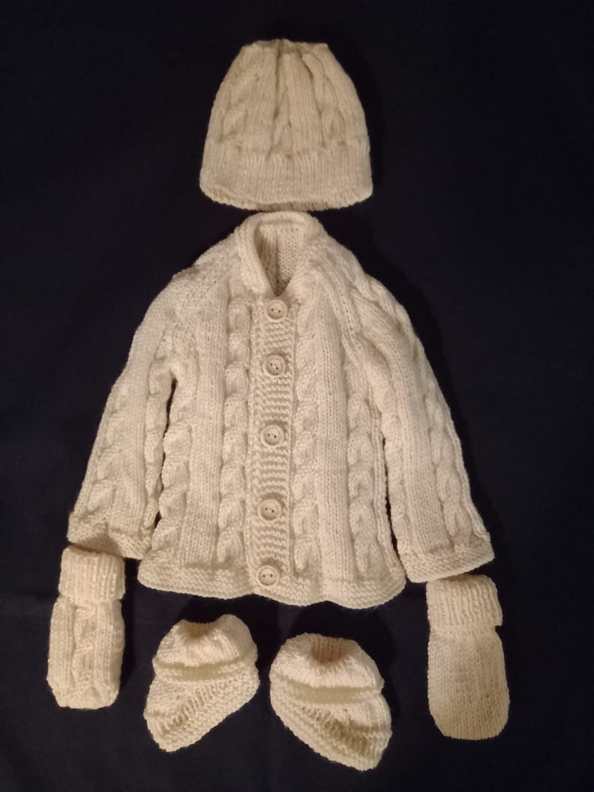 Merino Set  | Hand-Knitted