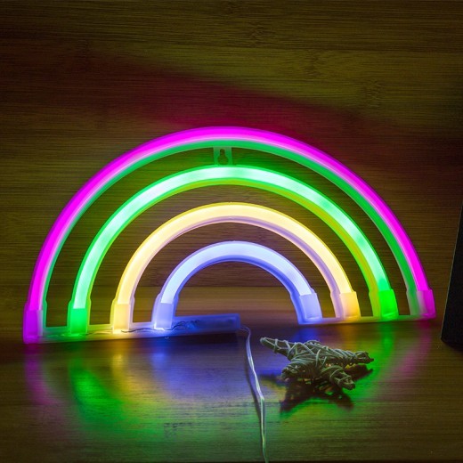 Rainbow children's room night ligh