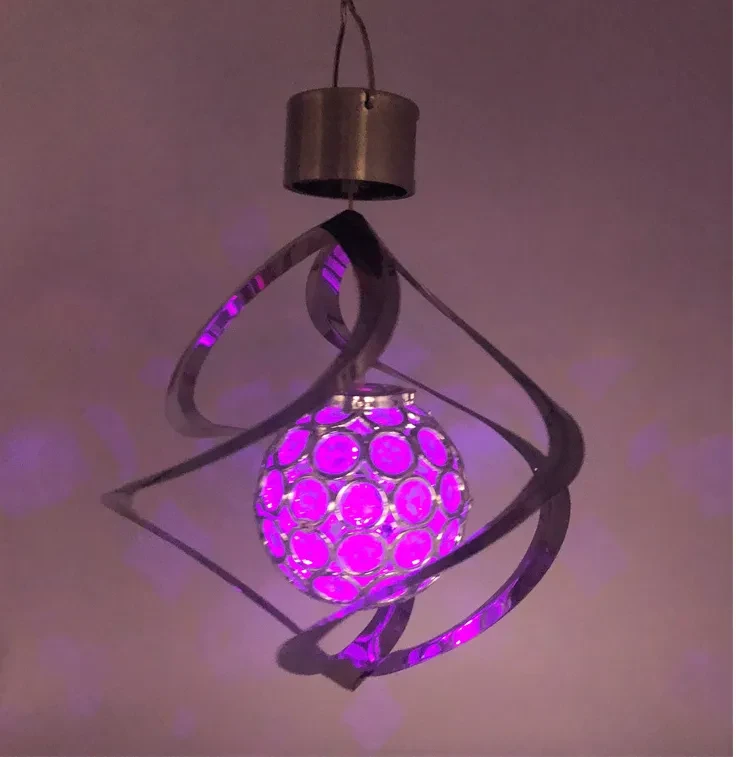 Outdoor Stainless Steel LED Solar Wind