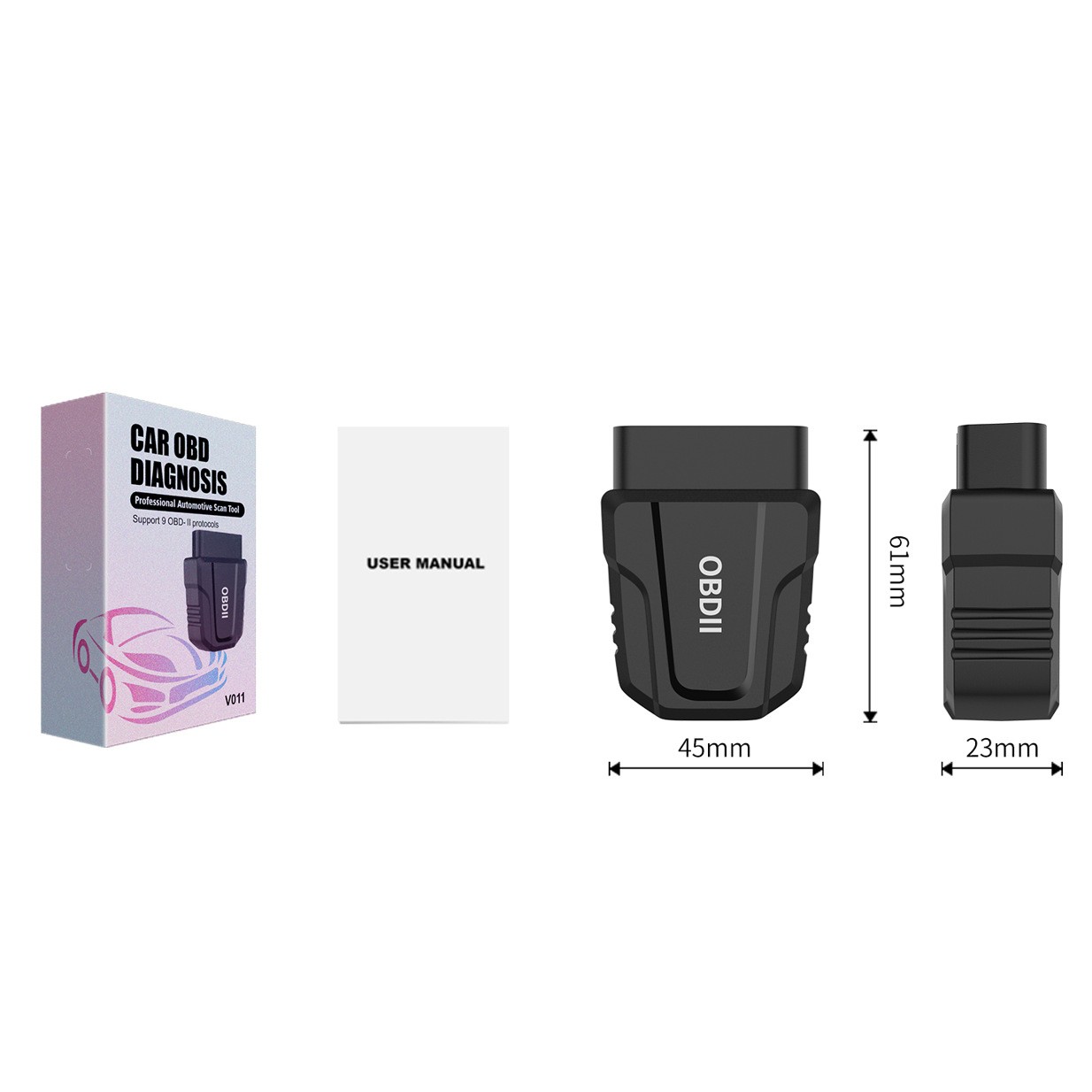 Bluetooth ELM327 V011 Automotive Testing Instrument Bluetooth