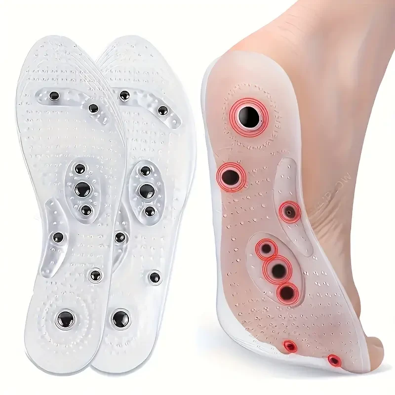 Magnetic Massage Insoles - Acupoint Foot Massage Silicone Insoles