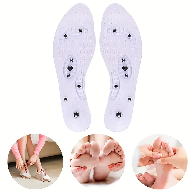 Magnetic Massage Insoles - Acupoint Foot Massage Silicone Insoles
