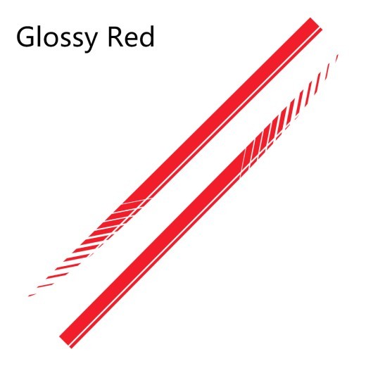 Car Side Skirt Stripe DIY Applique Car Modification Parts