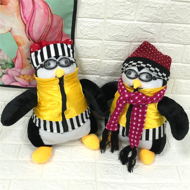 Serious Joey's HUGSY Plush Toys PENGUIN Rachel Stuffed Doll Toys For Children Kids Birthday Christmas Gift 18