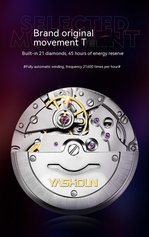 Steel Belt Mechanical Watch