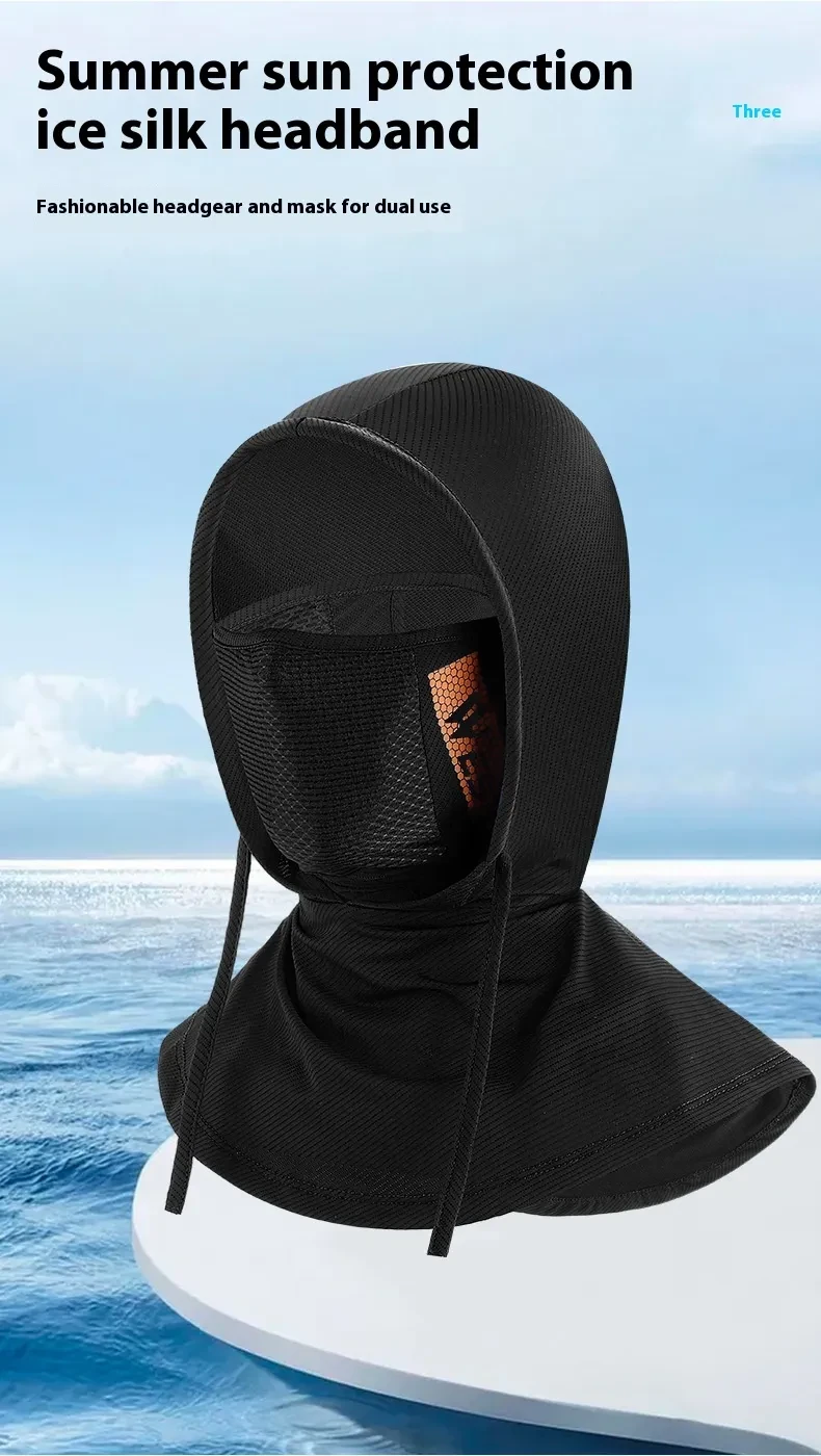 Bicycle Hood Cycling Mask Sun Protection