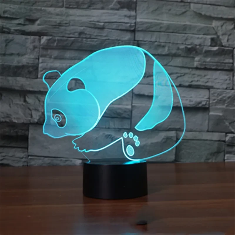 Remote control 3 d lamp