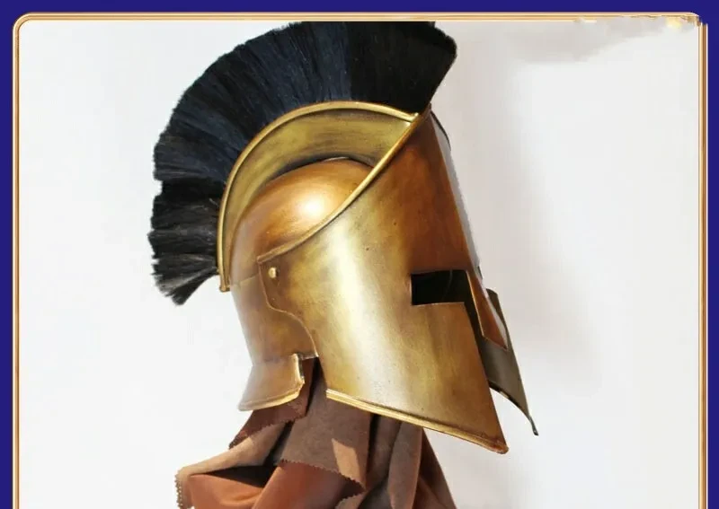 Ancient Roman Retro European Spartan Helmet Ornament