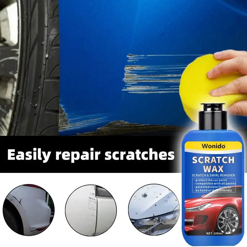 Car Scratch Wax and Swirl Remover Nano Shine Polish