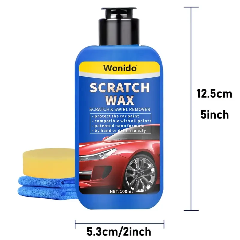 Car Scratch Wax and Swirl Remover Nano Shine Polish