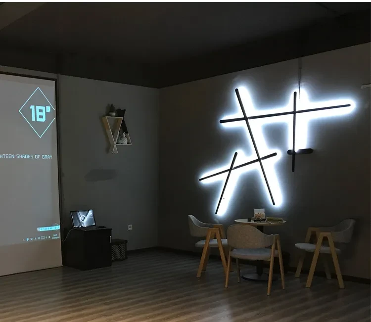 Simple Modern Living Room Bedroom Creative Wall Lamp