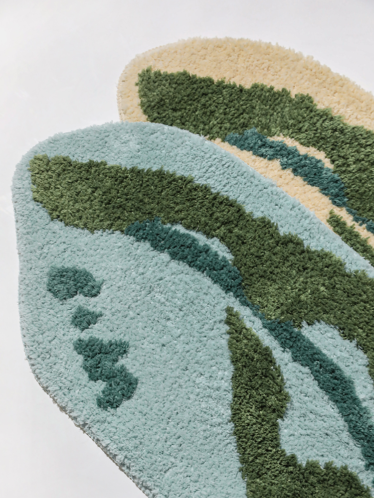 Carpet Original Bedroom Bedside Cushion Cute Girly Flowers