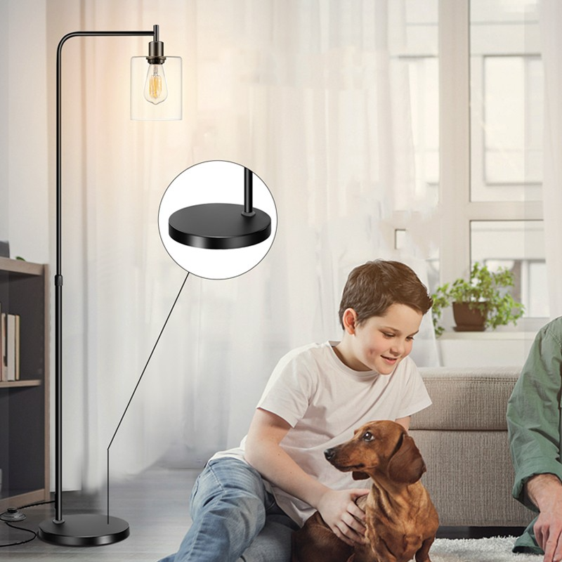 Floor Lamp In Living Room And Bedroom