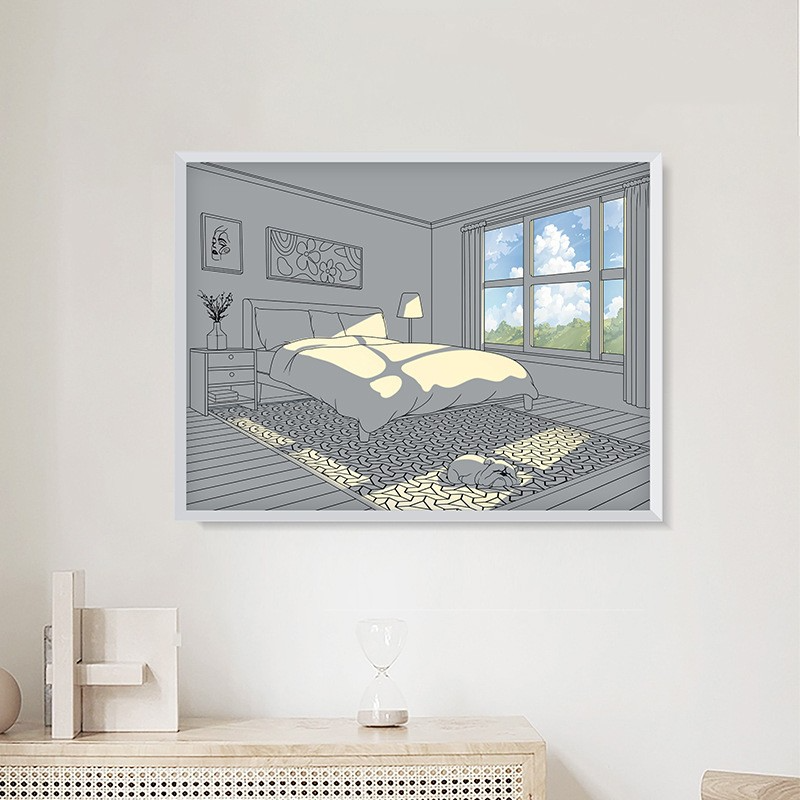 Living Room Sofa Background Wall Decorative Painting