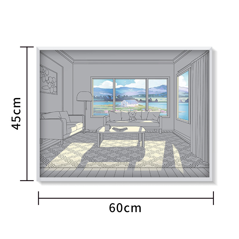 Living Room Sofa Background Wall Decorative Painting