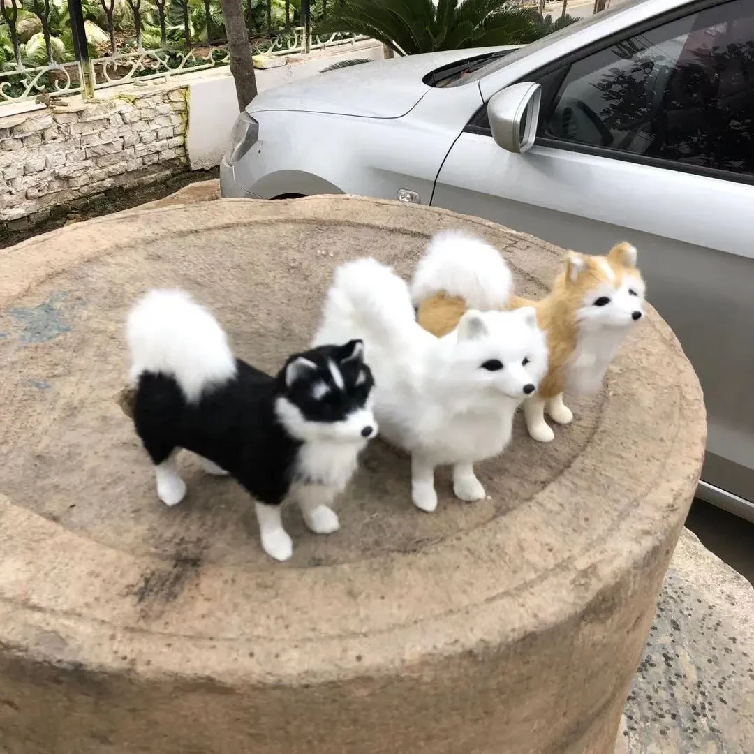 Simulated Animal Dog Fur Children Toy